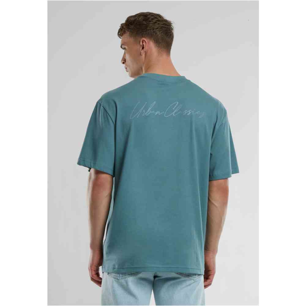 Urban Classics - UC Signature Logo Tall Mens Tshirt - Grey